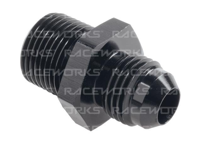 Raceworks Male Flare An-6 To Male Bspp 3/8