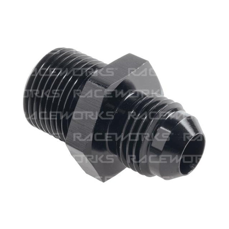 Raceworks Male Flare An-4 To Male Bspp 1/4