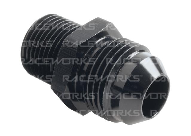 Raceworks Male Flare An-8 To Male Bspp 1/2