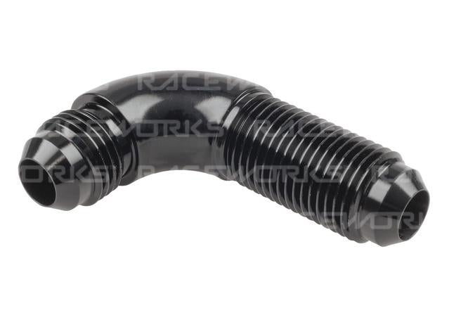 Raceworks Bulkhead Flare An-4 90Deg