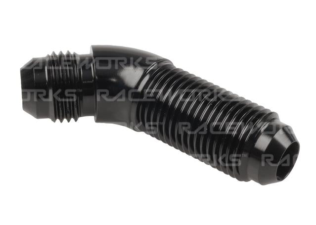 Raceworks Bulkhead Flare An-3 45Deg
