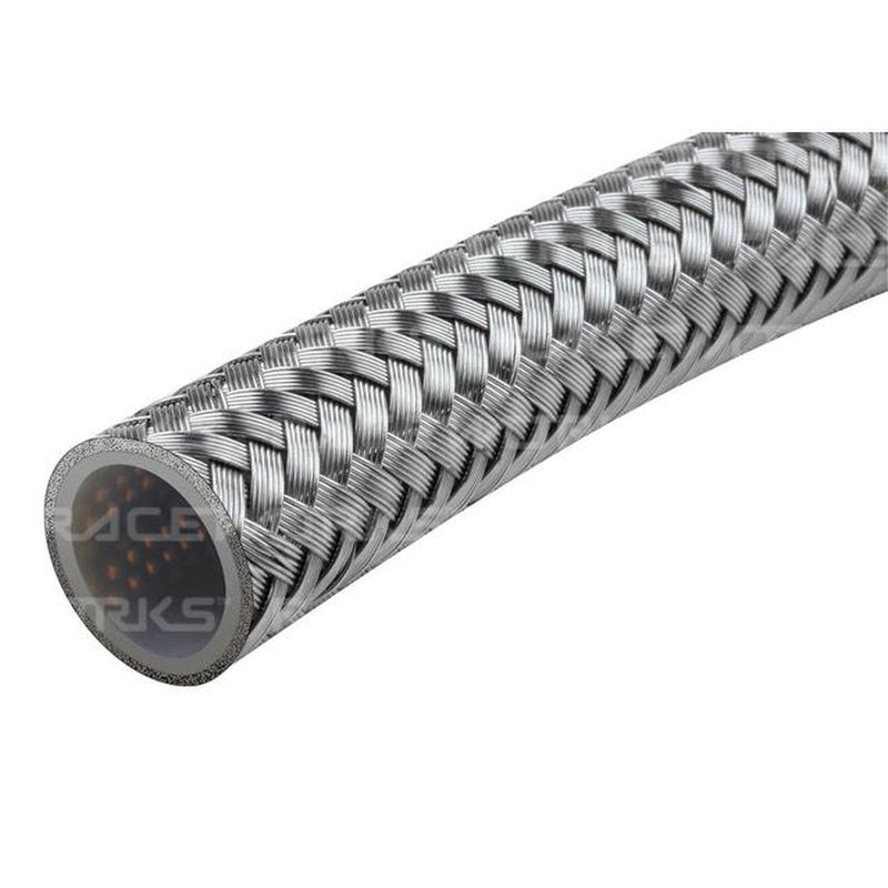 Raceworks Braided Teflon E85 Hose An-8 1 Metre