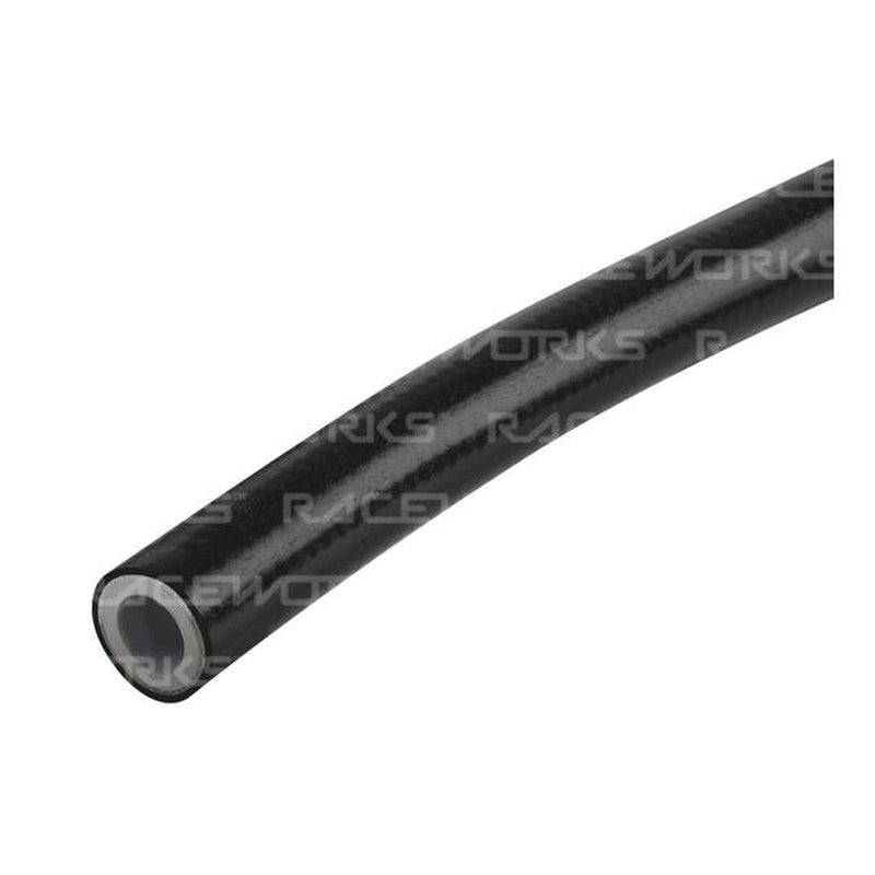 Raceworks Braided Teflon E85 Hose With Black Pvc Cover