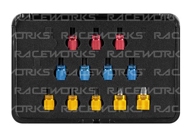 Raceworks Metric Thread Identification Kit (12Pc)