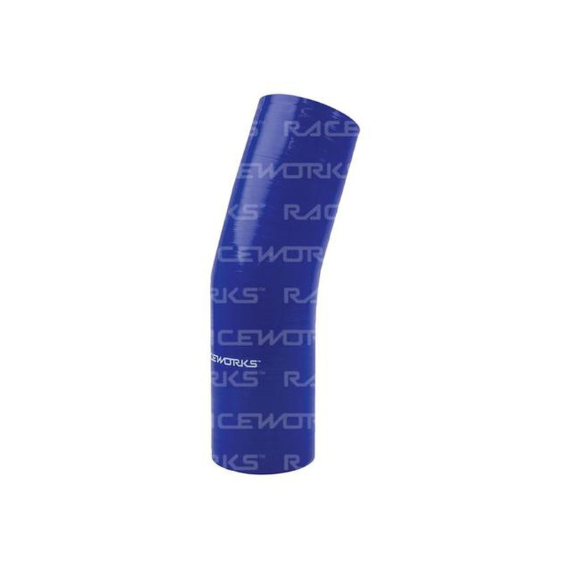 Raceworks Silicone 23 Elbow 2.5" (63mm) Blue