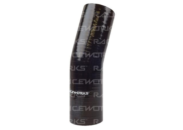 Raceworks Silicone 23 Elbow 2.25" (57mm) Black