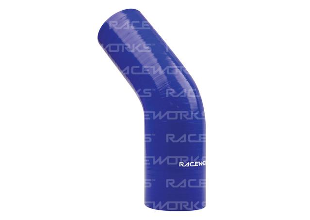 Raceworks Silicone 45 Reducer Elbow 1.5-1.75" (38-45mm)
