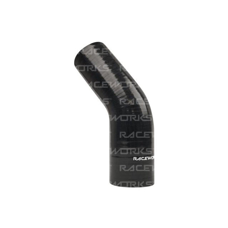 Raceworks Silicone 45 Reducer Elbow 2.5-2.75" (63-70mm)