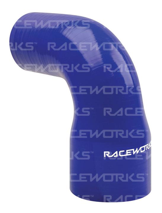 Raceworks Silicone 90 Reducer Elbow 1.75-2.00" (45-51mm)