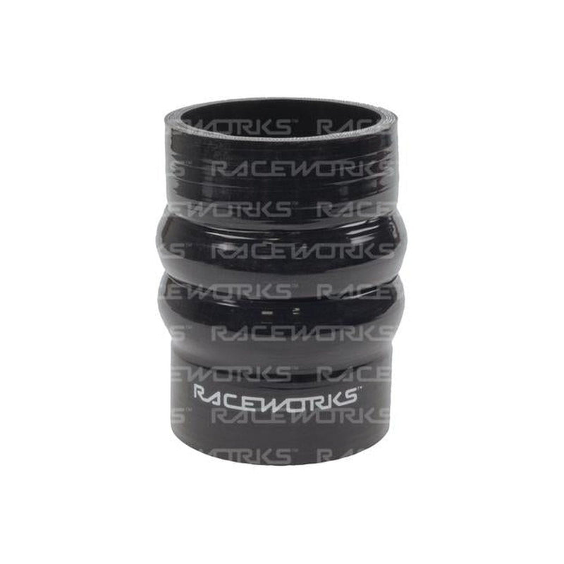 Raceworks Silicone Double Hump Hose 2" (51mm) Black