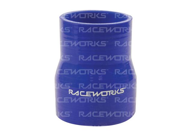 Raceworks Silicone Hose Reducer 3.5-4" (89-102mm) Blue
