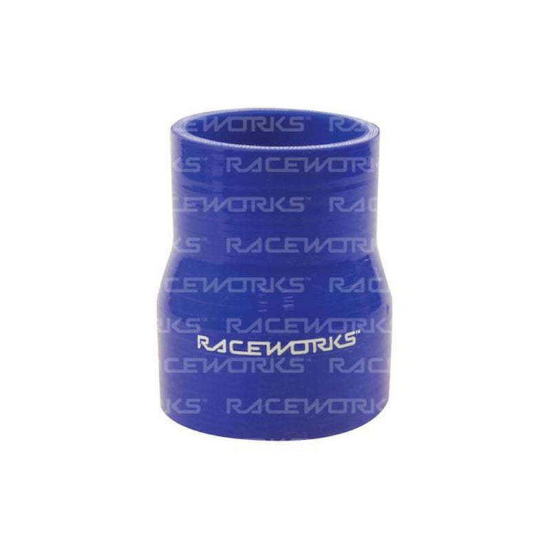 Raceworks Silicone Hose Reducer 3.25-4" (82-102mm) Blue