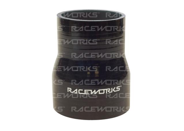 Raceworks Silicone Hose Reducer 1.25-1.75" (32-44mm) Black