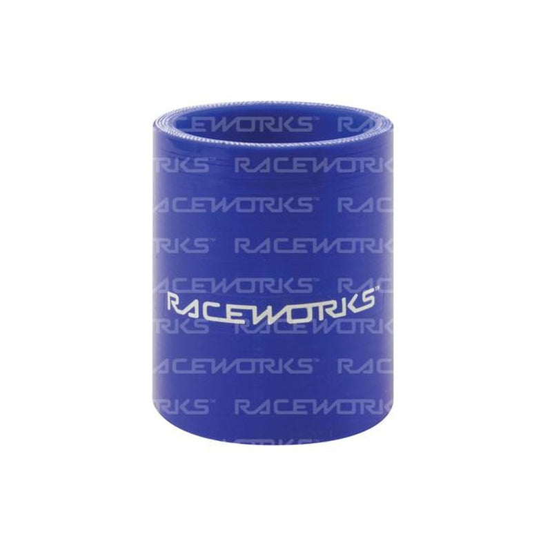 Raceworks Silicone Straight 2.25" (57mm) X 75mm Blue