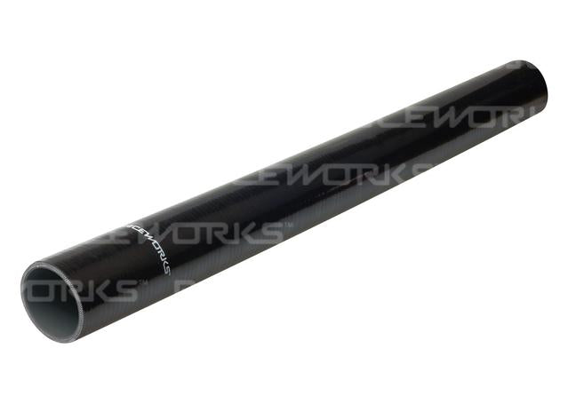 Raceworks Silicone Straight 2.5" (63mm) X 610mm Black
