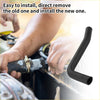 Black rubber radiator hose with smooth l-shaped design for 4.0L toyota fj cruiser 2007-2009