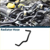 Black rubber radiator hose with flexible curved design for toyota 4runner 4.0l 2003-2010 heater hose set