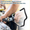 Black rubber radiator hose for toyota 4runner 4.0l (2003-2010) with brass clamp being installed