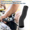 Black rubber radiator hose with brass clamp being installed on engine for toyota crown 2.0t pioneer edition 2016-2020