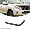 Black rubber radiator hose lower hose for toyota land cruiser prado 2012-2016 shown from back side