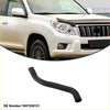 Black rubber radiator hose for Toyota Land Cruiser Prado 2019 showing the back side of the product