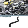 Black rubber radiator hose for Toyota RAV4 2020-2024 with a curved design for efficient cooling system use