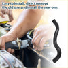 Black rubber radiator hose for toyota reiz 2006-2007 with brass clamp shown for easy engine installation