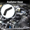 Black rubber radiator hose with 90-degree bend for Toyota REIZ 3.0V premium 2005 model