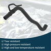Black rubber radiator hose with reinforced fittings for toyota tarago 2006-2019 upper pipe 2 pack