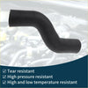 Black rubber radiator hose with l shaped curve for toyota vios 2002-2005 rubber water pipe
