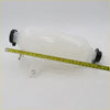 Transparent plastic radiator reserve tank with black caps and metal bracket for toyota hilux kun10 kun25 kun36 2004-2015