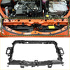 Black metal front bumper frame for orange car part of radiator support bracket for toyota prius 2010-2012