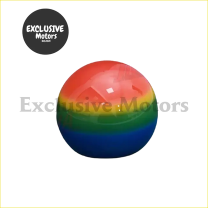 Rainbow Gear Shift Knob Ball - Interior Accessories