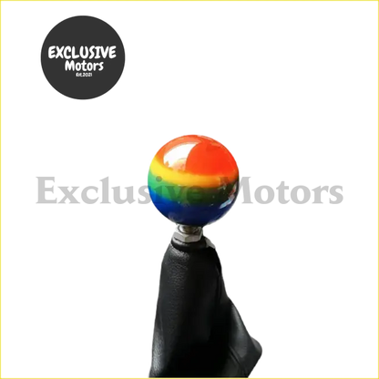 Rainbow Gear Shift Knob Ball - Interior Accessories