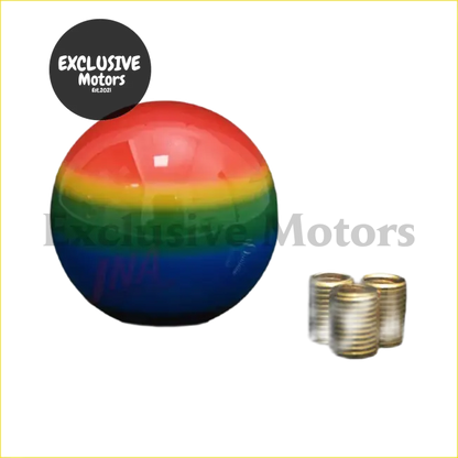 Rainbow Gear Shift Knob Ball - Interior Accessories