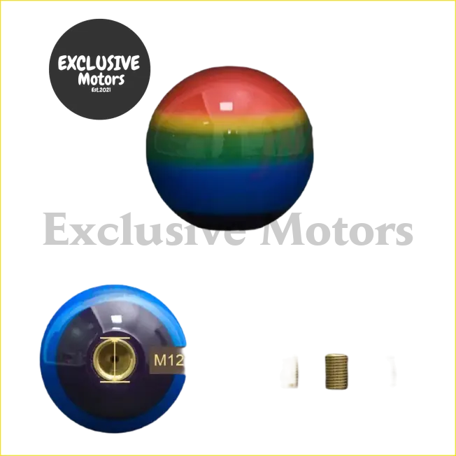 Rainbow Gear Shift Knob Ball - Interior Accessories