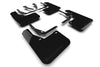 Rally Armor Rally Armor 2024 Hyundai Kona/Kona EV Black UR Mud Flap w/Metallic Black Logo