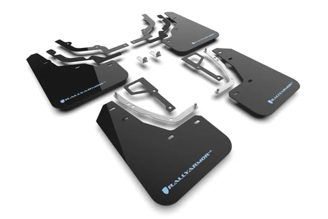 Rally Armor Rally Armor 2025 Hyundai Ioniq 5 N Black Mud Flap w/Light Blue Logo