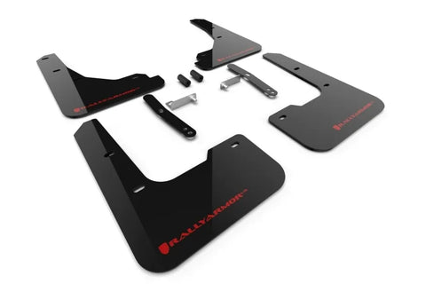 Rally Armor Rally Armor 2024 Hyundai Elantra Black Mud Flap Red Logo