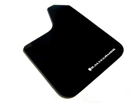 Rally Armor Rally Armor Universal Basic Mud Flap White Logo