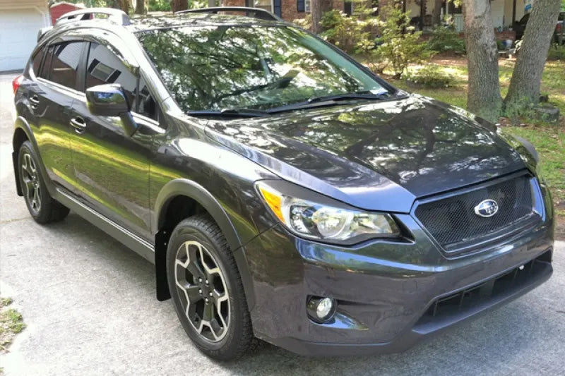 Rally Armor Rally Armor 13-17 Subaru Crosstrek XV Black UR Mud Flap w/Grey Logo
