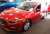 Rally Armor Rally Armor 14-18 Mazda3 Red UR Mud Flap w/White Logo
