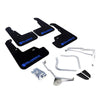 Rally Armor Rally Armor 15-21 Subaru WRX/STI Black Mud Flap Blue Altered Font Logo