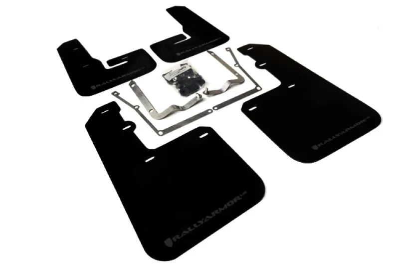 Rally Armor Rally Armor 15-18 VW Jetta Black UR Mud Flap w/Grey Logo
