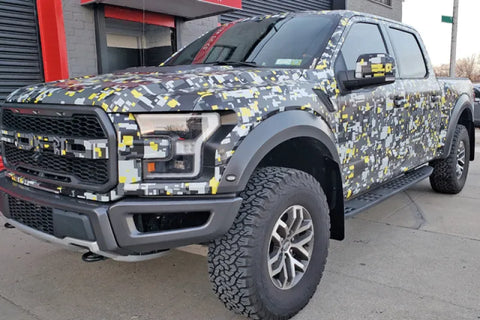 Rally Armor Rally Armor 17-20 Ford F-150 Raptor Gen 2 Black UR Mud Flap w/White Logo — fits Ford F-150 Gen 8