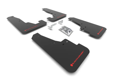 Rally Armor Rally Armor 16-24 Dodge Durango GT/Hellcat/RT/SRT 392/SXT Black UR Mud Flap Red Logo