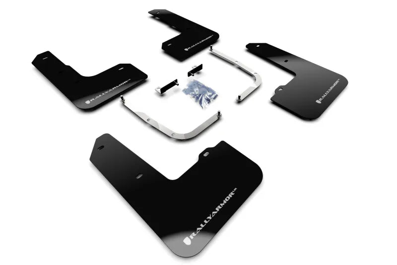 Rally Armor MF57-UR-BLK/SIL Rally Armor 19-22 Hyundai