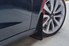 Rally Armor Rally Armor 17-23 Tesla Model 3 Black UR Mud Flap w/White Logo