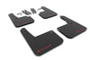 Rally Armor Rally Armor 18-23 Hyundai Kona Black UR Mud Flap Red Logo