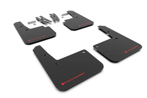 Rally Armor Rally Armor 18-23 Hyundai Kona Black UR Mud Flap Red Logo